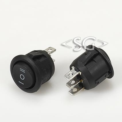 Переключатель KCD1-106 (KCD1-106103O71KKA) 6A 3pin BLACK Переключатель KCD1-106 (KCD1-106103O71KKA) 6A 3pin BLACK