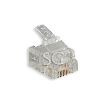 Штекер 8p8c (RJ-45) Штекер 8p8c (RJ-45)