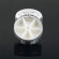 Ручка для переменных резисторов М6T40/17S2-0-1 металл, серебро, круглая с риской Ручка для переменных резисторов М6T40/17S2-0-1 металл, серебро, круглая с риской