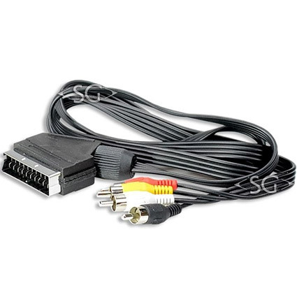 Шнур SCART-4*RCA 1,5 м Шнур SCART-4*RCA 1,5 м