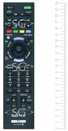 Пульт дистанционного управления для SONY RM-ED047 3D /orig./ Пульт дистанционного управления для SONY RM-ED047 3D /orig./