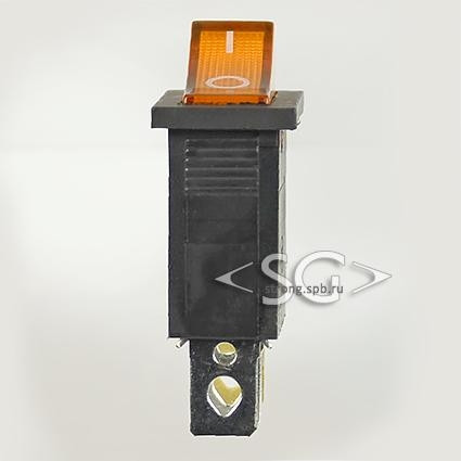 Переключатель KCD3-1 (KCD3-101N11CYK) 16A 3pin YELLOW light Переключатель KCD3-1 (KCD3-101N11CYK) 16A 3pin YELLOW light