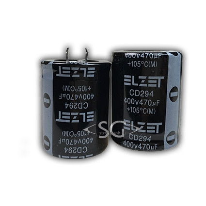 ECAP 470х400в ELZET 105*C 35*45 ECAP 470х400в ELZET 105*C 35*45