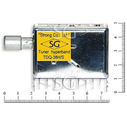 Тюнер TDQ-38H/S 9pin,н.(TDC-3TII-470,KS-H-79OS)32mm+12V Тюнер TDQ-38H/S 9pin,н.(TDC-3TII-470,KS-H-79OS)32mm+12V