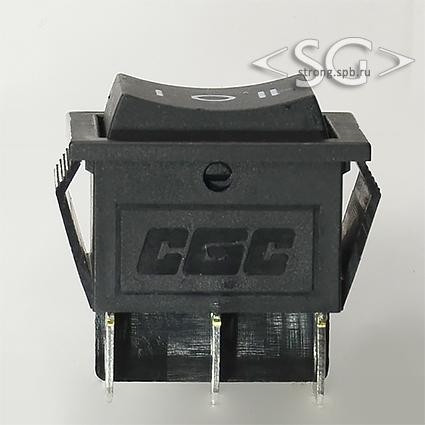 Переключатель KCD4-203 (KCD4-203O71CKKA) 15A 6pin BLACK Переключатель KCD4-203 (KCD4-203O71CKKA) 15A 6pin BLACK