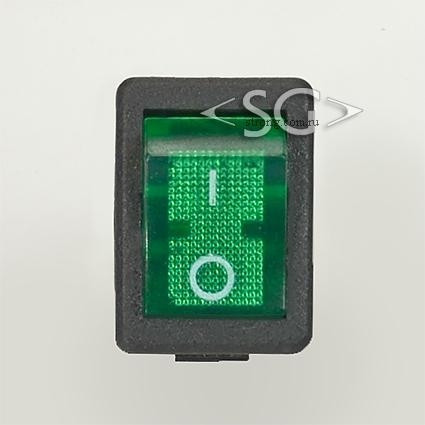 Переключатель KCD1-104B (KCD1-104BN0111GKA) (маркировка KCD8) 6A 4pin GREEN light Переключатель KCD1-104B (KCD1-104BN0111GKA) (маркировка KCD8) 6A 4pin GREEN light
