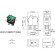Переключатель KCD1-104B (KCD1-104BN0111GKA) (маркировка KCD8) 6A 4pin GREEN light Переключатель KCD1-104B (KCD1-104BN0111GKA) (маркировка KCD8) 6A 4pin GREEN light