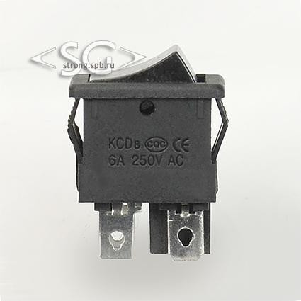 Переключатель KCD1-104B (KCD1-104BO0111KKA) (маркировка KCD6) 6A 4pin BLACK Переключатель KCD1-104B (KCD1-104BO0111KKA) (маркировка KCD6) 6A 4pin BLACK