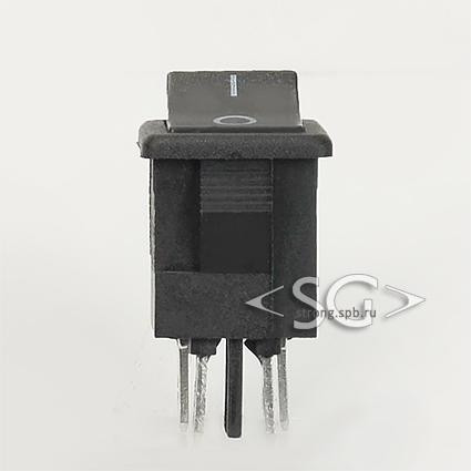 Переключатель KCD1-104B (KCD1-104BO0111KKA) (маркировка KCD6) 6A 4pin BLACK Переключатель KCD1-104B (KCD1-104BO0111KKA) (маркировка KCD6) 6A 4pin BLACK