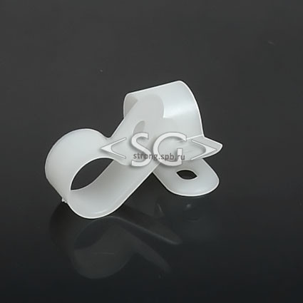 Хомут для кабеля 1/2" пластик Хомут для кабеля 1/2" пластик