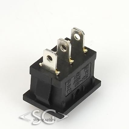 Переключатель KCD1-B2 (KCD1-B2103O41KK) (маркировка KCD1-103) 6A 3pin BLACK Переключатель KCD1-B2 (KCD1-B2103O41KK) (маркировка KCD1-103) 6A 3pin BLACK