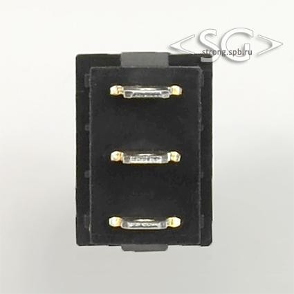 Переключатель KCD1-B2 (KCD1-B2103O41KK) (маркировка KCD1-103) 6A 3pin BLACK Переключатель KCD1-B2 (KCD1-B2103O41KK) (маркировка KCD1-103) 6A 3pin BLACK
