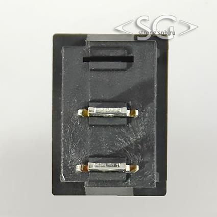 Переключатель KCD1-FP (KCD1-FP10111KKA) 6A 2pin BLACK Переключатель KCD1-FP (KCD1-FP10111KKA) 6A 2pin BLACK