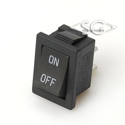 Переключатель KCD1-FP (KCD1-FP10211KKA) 6A 2pin BLACK Переключатель KCD1-FP (KCD1-FP10211KKA) 6A 2pin BLACK
