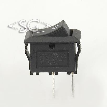 Переключатель KCD11-A (KCD11A10111KK) маркировка KCD1) 3A 2pin BLACK Переключатель KCD11-A (KCD11A10111KK) маркировка KCD1) 3A 2pin BLACK