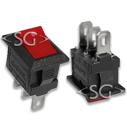 Переключатель KCD11-A (KCD11A10211RK) (маркировка KCD1) 3A 3pin RED Переключатель KCD11-A (KCD11A10211RK) (маркировка KCD1) 3A 3pin RED