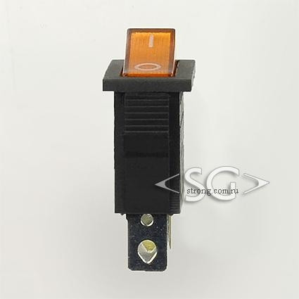 Переключатель KCD3-1 (KCD3-101C11CYK 12V) (маркировка KCD2) 16A 3pin YELLOW light Переключатель KCD3-1 (KCD3-101C11CYK 12V) (маркировка KCD2) 16A 3pin YELLOW light