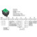 Переключатель KCD3-2 (KCD3-201N11CGK) (маркировка KCD6) 16A 6pin GREEN light Переключатель KCD3-2 (KCD3-201N11CGK) (маркировка KCD6) 16A 6pin GREEN light