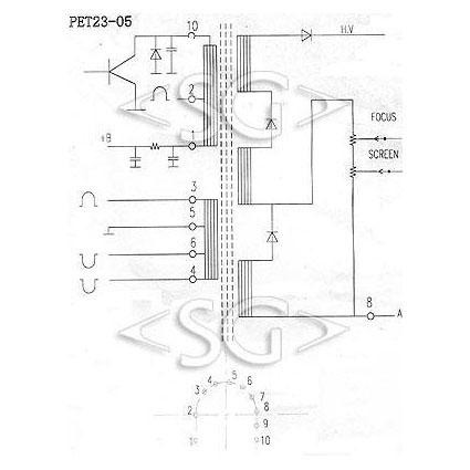 Трансформатор PET23-05 Трансформатор PET23-05