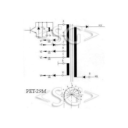 Трансформатор PET29M Трансформатор PET29M
