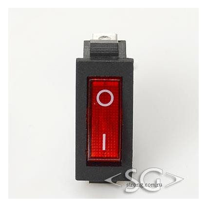 Переключатель KCD3-A1 (KCD3-A1101N11CRK) (маркировка KCD2) 16A 3pin RED light Переключатель KCD3-A1 (KCD3-A1101N11CRK) (маркировка KCD2) 16A 3pin RED light