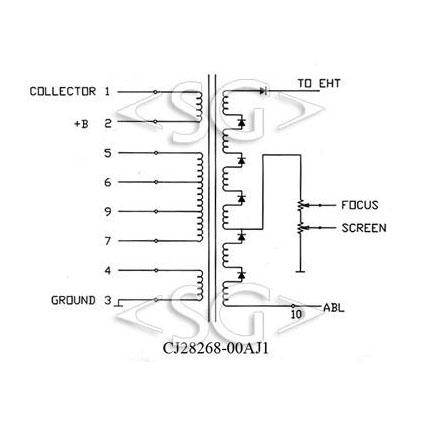 Трансформатор CJ28268-00AJ1 Трансформатор CJ28268-00AJ1