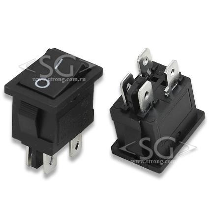 Переключатель KCD1-104B (KCD1-104BO0111KKA) 6A 4pin BLACK Переключатель KCD1-104B (KCD1-104BO0111KKA) 6A 4pin BLACK