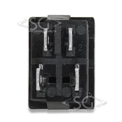 Переключатель KCD1-104B (KCD1-104BO0111KKA) 6A 4pin BLACK Переключатель KCD1-104B (KCD1-104BO0111KKA) 6A 4pin BLACK