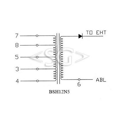 Трансформатор BSH12N5 Трансформатор BSH12N5