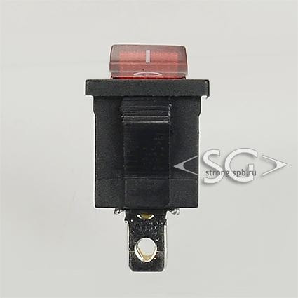 Переключатель KCD1-B2 (KCD1-B2101N11RK)* 6A 3pin RED light Переключатель KCD1-B2 (KCD1-B2101N11RK)* 6A 3pin RED light